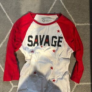 Savage barbell workout top